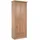 Livetastic Mehrzweckschrank Eiche Artisan, Metall, 5 Fächer, 1 Schubladen, 80x200x39 cm, Waschküche, Mehrzweckschränke