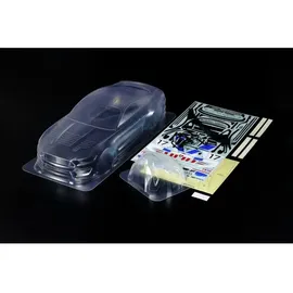 TAMIYA Karosserie Ford Mustang GT4 Unlackiert 1:10