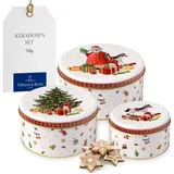 Villeroy & Boch Keksdosen Set Winter Collage Accessoires Körbe & Aufbewahrung