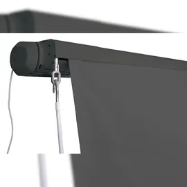 Mendler Vollkassetten-Markise T124 4 x 3 m grau