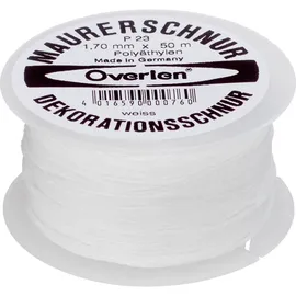 Overmann Overlen Maurerschnur PE 1,7mm 50m weiß Overmann
