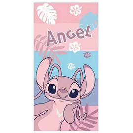 Lilo & Stitch Badetuch 70 x 140 cm rosa