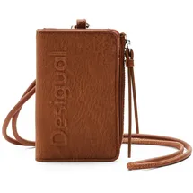 DESIGUAL Half Logo 24 Damen Geldbörse braun
