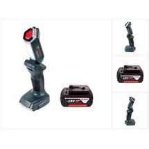 Bosch Professional, Arbeitsleuchte, GLI 18V-300 Akku Lampe + 1x GBA 18 V 4,0 Ah Akku - ohne Ladegerät (300 lm)