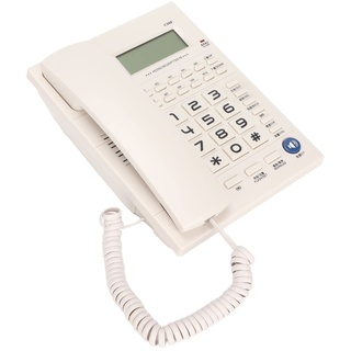 Festnetztelefone für zu Hause, LED-Bildschirm, Modisches, Schnurgebundenes Business-Telefon für das Büro, Großes Tastentelefon für Senioren, Schnurgebundene Telefone für das