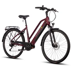 SAXONETTE Deluxe Sport Lady Gang Trekking E-Bike Scheibenbremsen