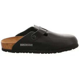 Birkenstock Boston Naturleder schmal schwarz 44