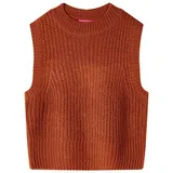 vidaXL Gestrickt Cognac 128