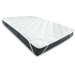 Mister Sandman Topper 180x200 | Komfort Matratzenauflage mit flauschiger Hohlfaserfüllung | Topper und Matratzenschoner | Topper atmungsaktiv, waschbar