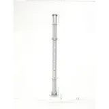 Kesseböhmer Le Mans II Achsrohr 1250 mm Silber