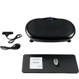 Oyajia Vibrationsplatte,Rüttelplatte Sport für Zuhause ,Vibro Shaper mit 120 Stufen - Vibrationsboard zur Fettverbrennung, Figurformung & Muskelaufbau für Damen & Herren (Schwarz)