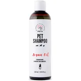 Hundeshampoo Sensitiv mit Arganöl - Kräftigendes und Pflegendes Katzenshampoo - Sanft und Hypoallergen - 250 ml