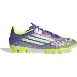 adidas F50 League MG Herren Purple Rush/FTWR White/Lucid Lemon 39 1/3