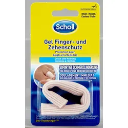 Scholl Zehenschutz beige