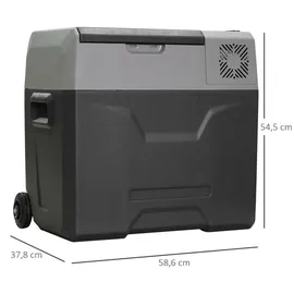 Homcom Kompressor Kühlbox 50 l