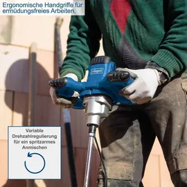 SCHEPPACH Rührwerk PM1400 1400W 2-Gang-Getriebe mit variabler Drehzahl 570/760min1