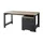 Innostyle Schreibtisch Jasmin Graphit / Artisan Eiche