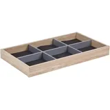 hom'in Schublade Eichefarben 87,9 x 8 x 53 cm