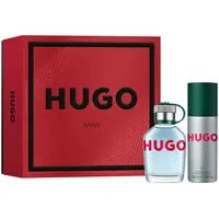 HUGO BOSS Hugo Man Eau de Toilette 75 ml + Deo Spray 150 ml Geschenkset 2024