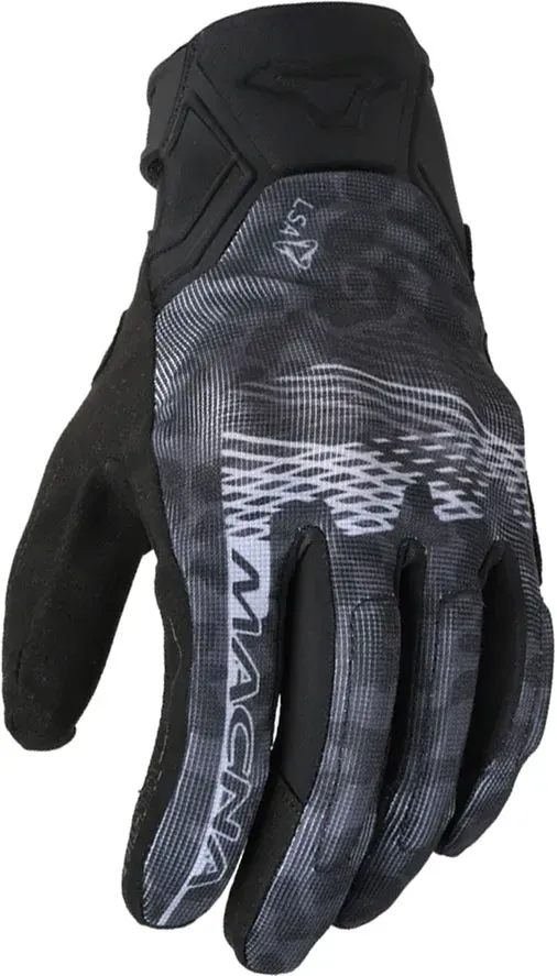 Macna Recon 2.0 Leopard, gants femmes - Noir/Gris Foncé - L