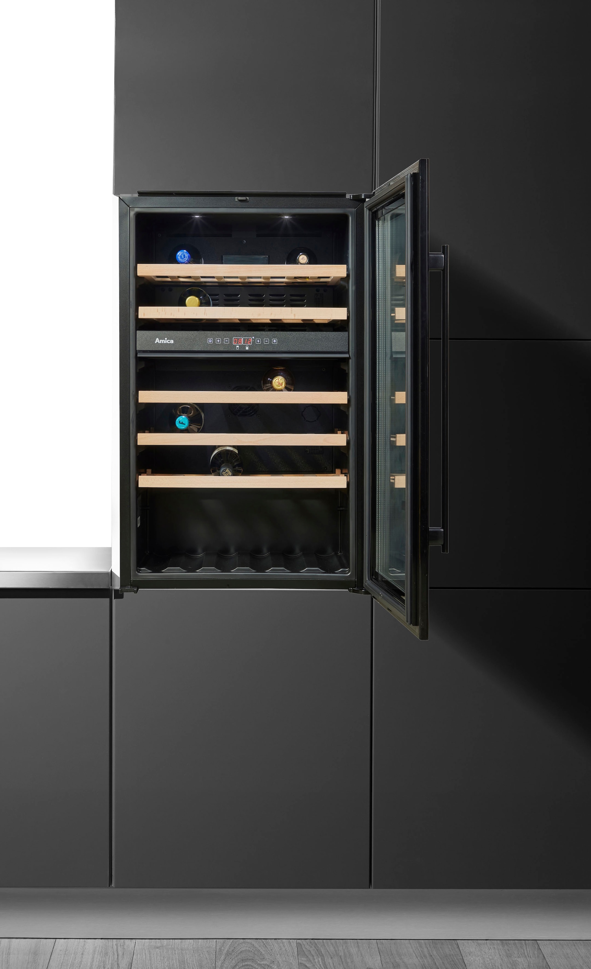 Einbauweinkühlschrank »WK 341 220 S«, 21931639-0 schwarz
