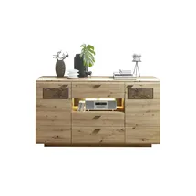 Uno Madera II 175 x 98 x 47 cm Holzfarben / Grau