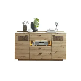 Uno Madera II 175 x 98 x 47 cm Holzfarben / Grau