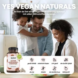 yes vegan Vitalpilz Komplex Kapseln 180 St.