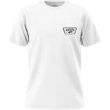 VANS T-Shirt »FULL PATCH BACK SS TEE«, schwarz-weiß