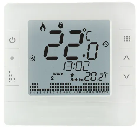 Raumthermostat EU6060 für Heizen und Kühlen mit Wochenprogramm