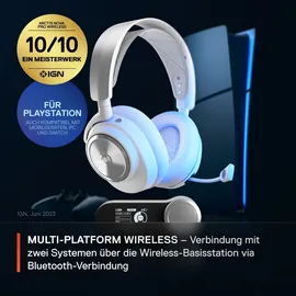 SteelSeries Arctis Nova Pro Wireless P Weiß