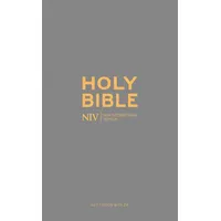 Hodder & Stoughton NIV Pocket Charcoal Soft-tone Bible with