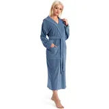 OTTO home Bademantel Jule Blau XXL