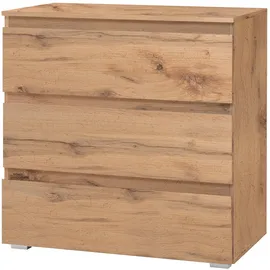 Die Möbelfundgrube Kommode 80 x 80 x 45 cm Honig Eiche