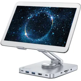 TECHLY Klappbarer Ständer Tablet 8in1, ICA-TBL-DOCK81