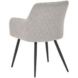 Set One by Musterring Armlehnstuhl Schwarz, Beige, Rundrohr, 61x85x64 cm, (2341003102)