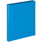 VELOFLEX VELOCOLOR® Ringbuch 4-Ringe blau DIN A4