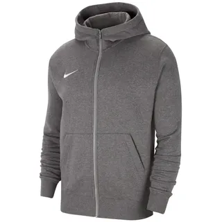 Nike Park 20 Fleece Kapuzenjacke Kinder charcoal heathr/white S 128-137 cm