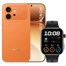 Honor 600 8 GB RAM 512 GB Orange + Watch 2i ITA Black