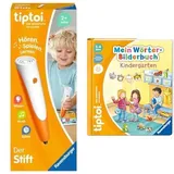 Ravensburger tiptoi® Stift 00110 - Das spielerische Lernsystem, Lernspielzeug für Kinder ab 2 Jahren - Der Stift & tiptoi® Mein Wörter-Bilderbuch Kindergarten