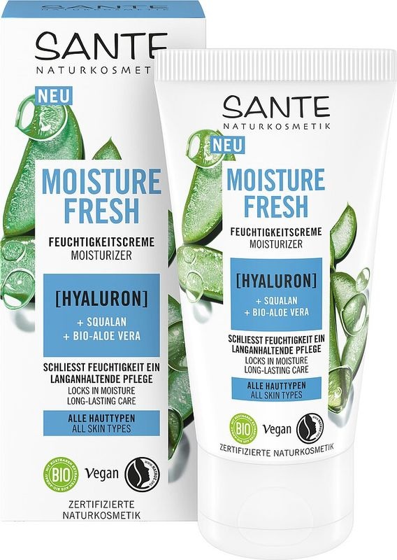 Moisture Fresh Feuchtigkeitscreme mit Hyaluron, Squalan & Bio-Aloe Vera