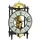 HERMLE 23001-000711 Antike Stiluhr, Schwarz