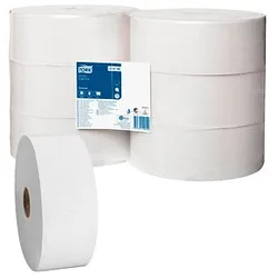 TORK Jumbo-Toilettenpapier T1 Universal 1-lagig Recyclingpapier, 6 Rollen