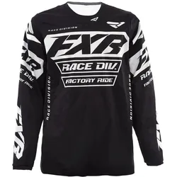 FXR Cold Cross RR Motocross Jersey, schwarz, Größe S für Männer