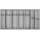 ninka Cuisio Besteckeinsatz Kunststoff 935 x 55 x 473 mm graphit