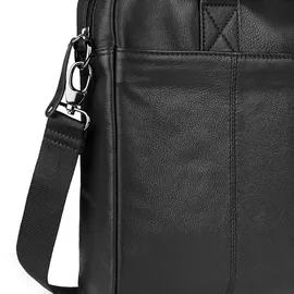 Bugatti Black Magic Briefcase, Notebooktasche, schwarz