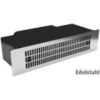 Airtec Edelstahl Lüftungsgitter, Flachkanal 175x80mm, Dunstabzug Tischhaube Umluft