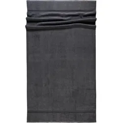 Rhomtuft Handtücher Princess zinn - 02 Saunatuch 95x180 cm Schwarz 