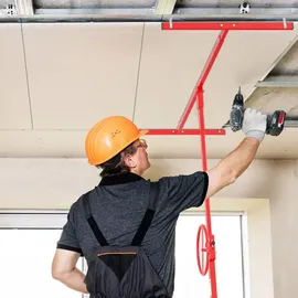 XPOtool Plattenheber Metall bis max. 40 kg Höhe 170-290 cm mit 4 Rädern