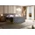 altdecor Boxspringbett 180 x 200 cm H3 Grau